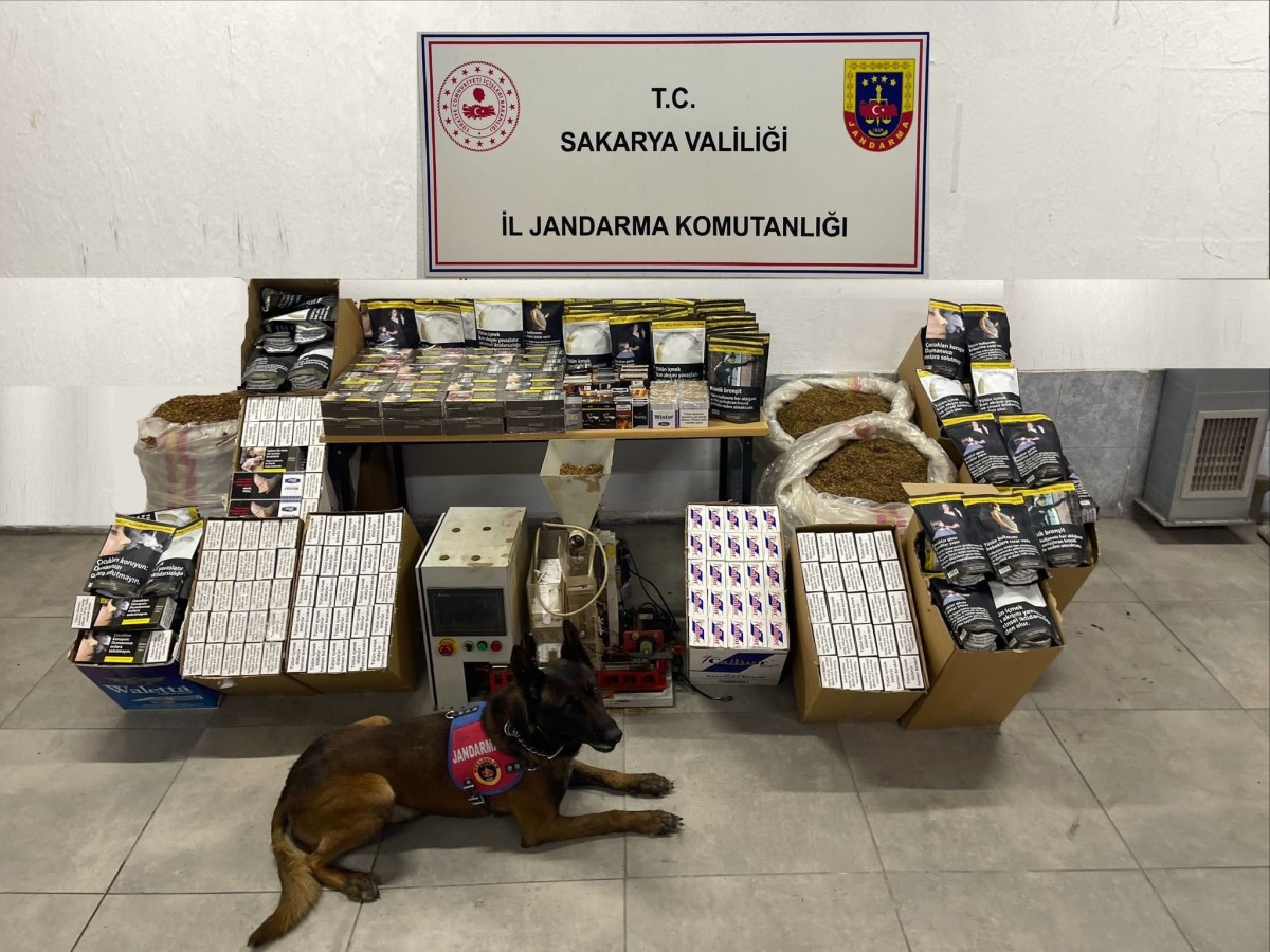Adapazarı ve Pamukova'da kaçakçılık operasyonu 3 gözaltı