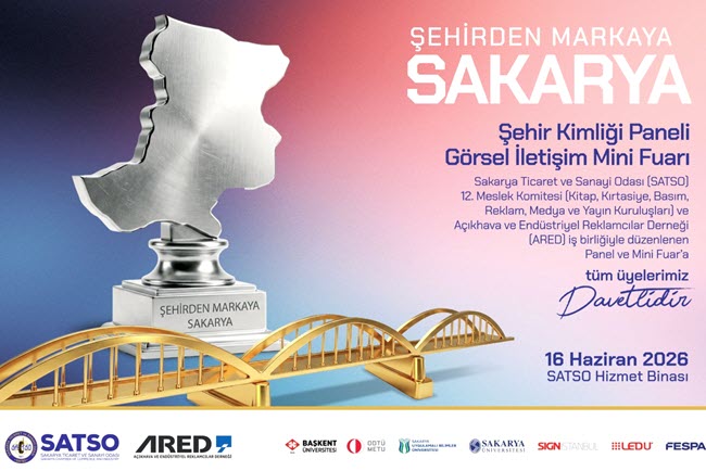 SATSO, ‘Şehirden Markaya Sakarya Şehir Kimliği Paneli ve Görsel İletişim Mini Fuarı'na Hazırlanıyor