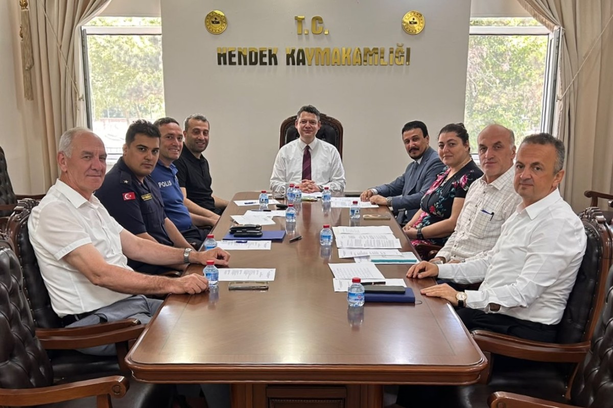 Hendek'te YKS Koordinasyon Kurulu Toplantısı Gerçekleştirildi