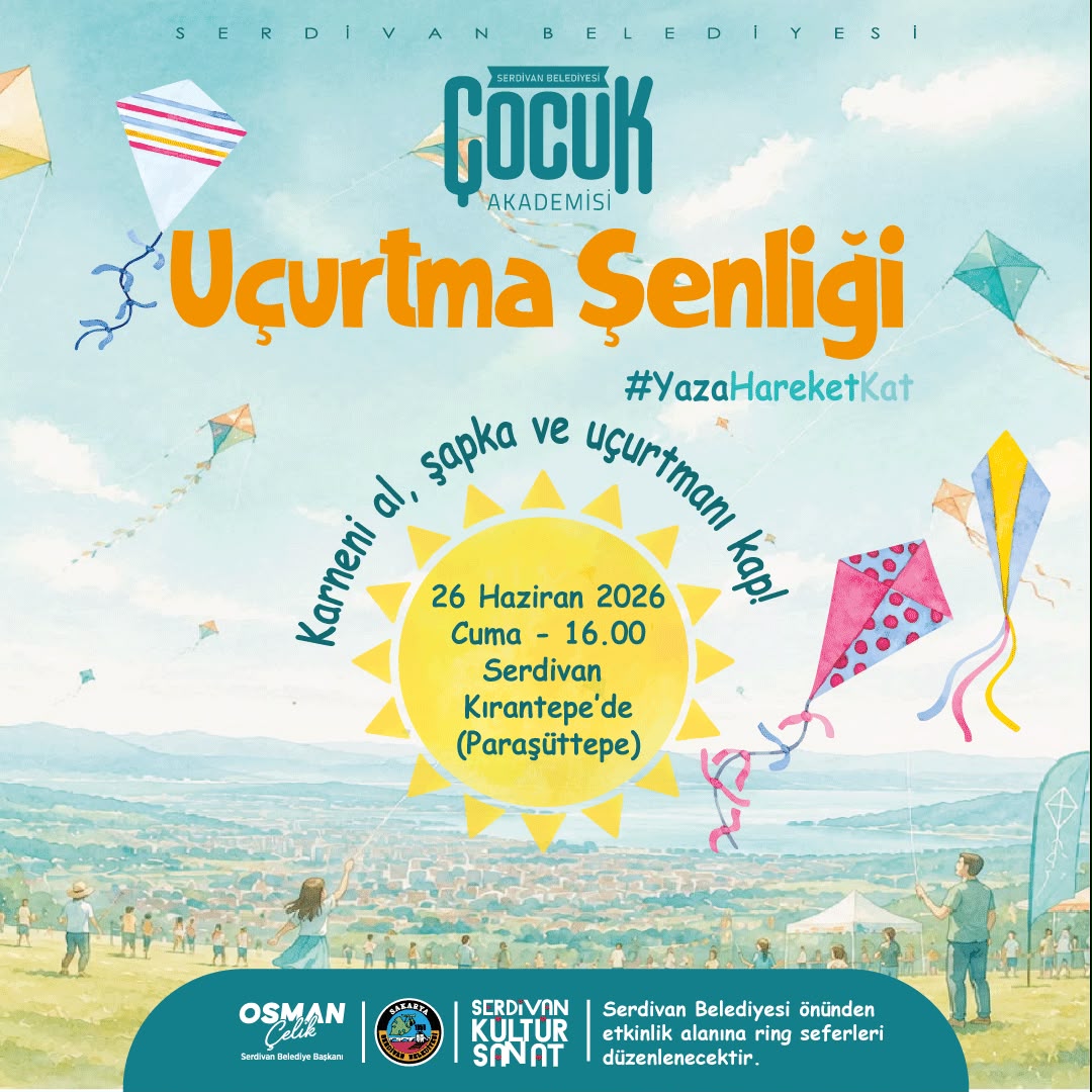 Başkan Osman Çelik’ten Uçurtma Festivali’ne Davet