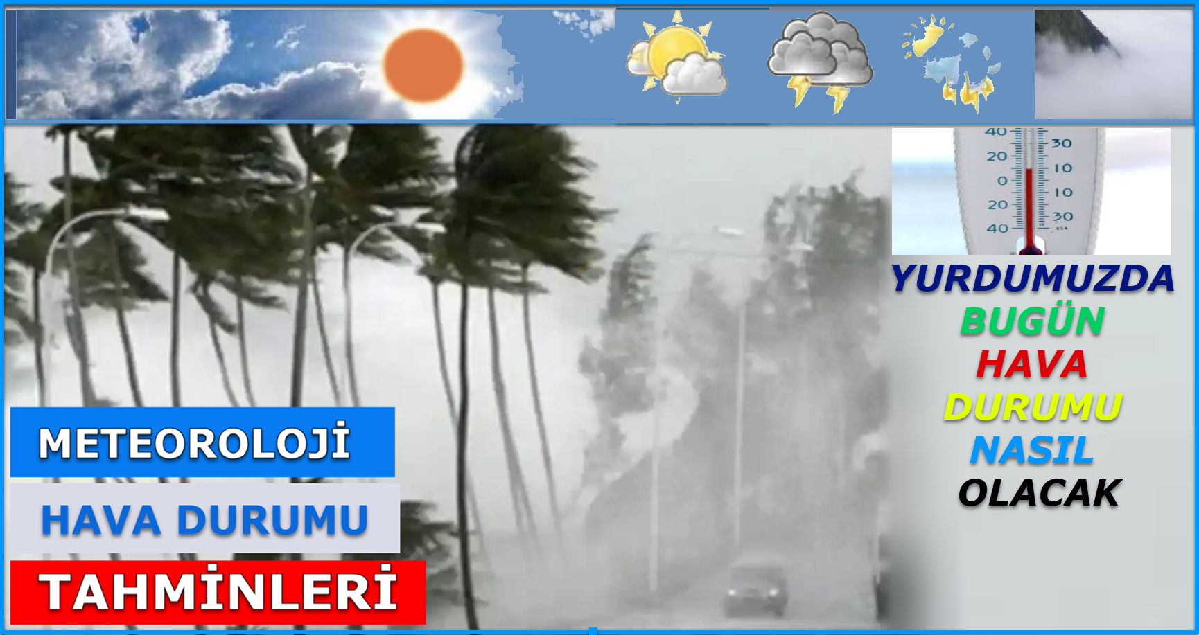 Meteoroloji'den iki bölgeye kritik uyarı! Kuvvetli sağanak ve rüzgar geliyor!