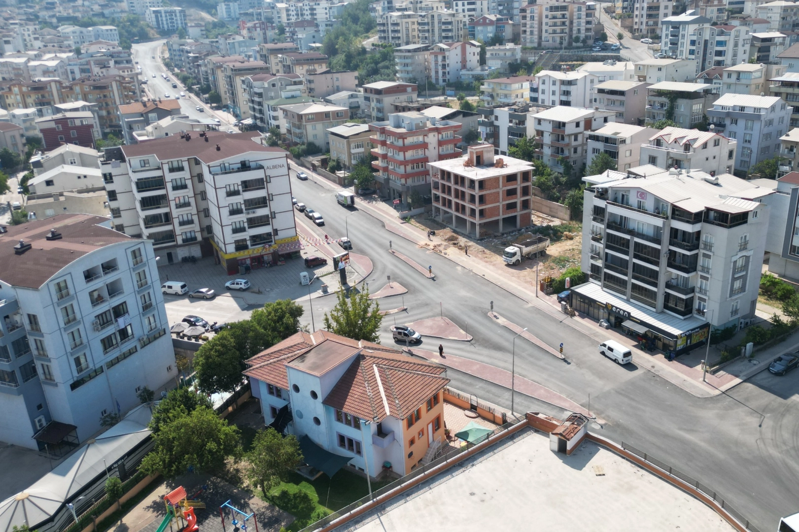 Kestel’de Eğitim Caddesi Yenilendi