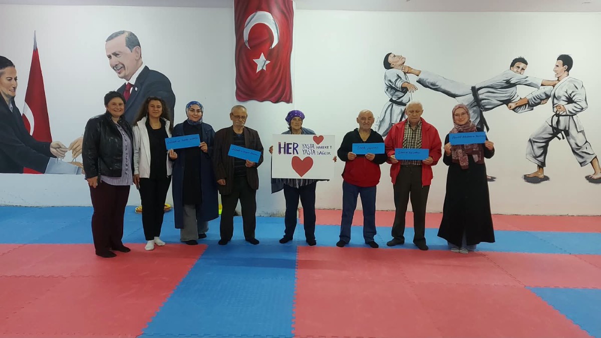 DÜNYA KALP GÜNÜNDE HER YAŞTA HAREKET, HER KALPTE SAĞLIK  ETKİNLİĞİ GERÇEKLEŞTİRİLDİ