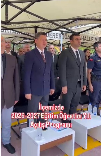 Gökpınar Ziya Gökalp okulu açılış programına katıldı
